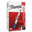 Sharpie Twin-Tip Permanent Marker, Fine/Ultra Fine Point, Blue Thumbnail 1