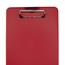 Saunders Slimmate Storage Clipboard, 1/2" Capacity, Holds 8-1/2"W x 12"H, Red Thumbnail 6