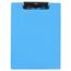Saunders Acrylic Clipboard, 1/2" Capacity, Holds 8-1/2"W x 12"H, Transparent Blue Thumbnail 1