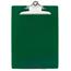 Saunders Recycled Plastic Clipboards, 1" Capacity, Holds 8-1/2"W x 12"H, Green Thumbnail 1