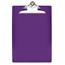 Saunders Recycled Plastic Clipboards, 1" Capacity, Holds 8-1/2"W x 12"H, Purple Thumbnail 1