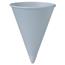 SOLO® Cup Company Bare Treated Paper Cone Water Cups, 6 oz, White, 200/Sleeve, 25 Sleeves/Carton Thumbnail 1