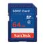 SanDisk® SD™/SDHC™ Memory Card, 64GB Thumbnail 1