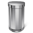 simplehuman® Semi-round step can, 11 7/8 gallons, Stainless Steel Thumbnail 1