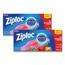Ziploc® Seal Top Bags, 1 gal, 10.75" x 10.56, Clear, 75/Pack, 2 Packs/BX Thumbnail 1