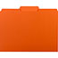 Smead Interior File Folders, 1/3 Cut Top Tab, Letter, Orange, 100/Box Thumbnail 4