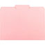 Smead Interior File Folders, 1/3 Cut Top Tab, Letter, Pink, 100/Box Thumbnail 4