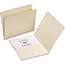 Smead Top Tab File Folders with Inside Pocket, Staight Tab, Letter, Manila, 50/Box Thumbnail 1