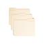 Smead Antimicrobial One-Ply File Folders, 1/3 Cut Top Tab, Letter, Manila, 100/Box Thumbnail 1
