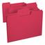 Smead SuperTab Colored File Folders, 1/3 Cut, Letter, Red, 100/Box Thumbnail 17