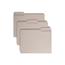 Smead File Folders, 1/3 Cut Top Tab, Letter, Gray, 100/Box Thumbnail 1