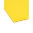 Smead File Folders, Straight Cut, Reinforced Top Tab, Letter, Yellow, 100/Box Thumbnail 15