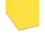 Smead File Folders, Straight Cut, Reinforced Top Tab, Letter, Yellow, 100/Box Thumbnail 16