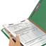 Smead Pressboard Classification Folders, Letter, Four-Section, Green, 10/Box Thumbnail 16