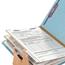 Smead Pressboard Classification Folders, Letter, Six-Section, Blue, 10/Box Thumbnail 12