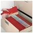Smead Pressboard Classification Folders, Letter, Six-Section, Bright Red, 10/Box Thumbnail 18