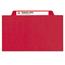 Smead Pressboard Classification Folders, Letter, Six-Section, Bright Red, 10/Box Thumbnail 19
