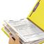 Smead Pressboard Classification Folders, Letter, Six-Section, Yellow, 10/Box Thumbnail 12