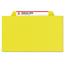 Smead Pressboard Classification Folders, Letter, Six-Section, Yellow, 10/Box Thumbnail 13