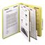 Smead Pressboard Classification Folders, Letter, Six-Section, Yellow, 10/Box Thumbnail 14