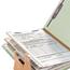Smead Pressboard Classification Folders, Tab, Letter, Six-Section, Gray/Green, 10/Box Thumbnail 16