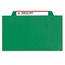 Smead Pressboard Folders with Two Pocket Dividers, Letter, Six-Section, Green, 10/Box Thumbnail 18
