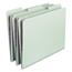Smead One Inch Expansion Fastener Folder, 1/3 Top Tab, Letter, Gray Green, 25/Box Thumbnail 15