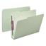 Smead Three Inch Expansion Fastener Folder, 1/3 Top Tab, Letter, Gray Green, 25/Box Thumbnail 11