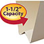Smead Heavyweight File Folders, 1/3 Tab, 1 1/2 Inch Expansion, Legal, Manila, 50/Box Thumbnail 2