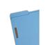 Smead Folders, Two Fasteners, 1/3 Cut Assorted, Top Tab, Legal, Blue, 50/Box Thumbnail 3