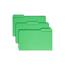 Smead File Folders, 1/3 Cut Top Tab, Legal, Green, 100/Box Thumbnail 1