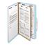 Smead Pressboard Classification Folders, Legal, Four-Section, Blue, 10/Box Thumbnail 10