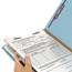 Smead Pressboard Classification Folders, Legal, Four-Section, Blue, 10/Box Thumbnail 15