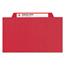 Smead Pressboard Classification Folders, Legal, Four-Section, Bright Red, 10/Box Thumbnail 17