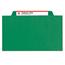 Smead Pressboard Classification Folders, Legal, Four-Section, Green, 10/Box Thumbnail 11