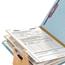 Smead Pressboard Classification Folders, Legal, Six-Section, Blue, 10/Box Thumbnail 12