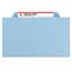 Smead Pressboard Classification Folders, Legal, Six-Section, Blue, 10/Box Thumbnail 19