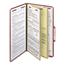 Smead Pressboard Classification Folders w/ Self Tab, Legal, Six-Section, Red, 10/Box Thumbnail 12