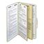 Smead Pressboard Classification Folders, Tab, Legal, Six-Section, Gray/Green, 10/Box Thumbnail 15