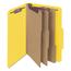 Smead 3" Expansion Classification Folders, 2/5 Cut, Legal, 8-Section, Yellow, 10/Box Thumbnail 16