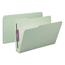 Smead Three Inch Expansion Fastener Folder, 1/3 Top Tab, Legal, Gray Green, 25/Box Thumbnail 12