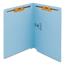 Smead WaterShed/CutLess End Tab 2 Fastener Folders, 3/4" Exp., Letter, Blue, 50/Box Thumbnail 8