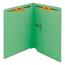 Smead Two-Inch Capacity Fastener Folders, Straight Tab, Letter, Green, 50/Box Thumbnail 9