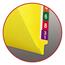 Smead Colored File Folders, Straight Cut, Reinforced End Tab, Letter, Yellow, 100/Box Thumbnail 7