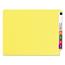 Smead Two-Inch Capacity Fastener Folders, End Tab, Straight, Letter, Yellow, 50/Box Thumbnail 7