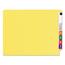 Smead WaterShed/CutLess End Tab 2 Fastener Folders, 3/4" Exp., Letter, Yellow, 50/Box Thumbnail 5