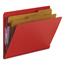 Smead Pressboard End Tab Folders, Letter, Six-Section, Bright Red, 10/Box Thumbnail 12