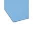 Smead Color Hanging Folders with 1/3-Cut Tabs, 11 Pt. Stock, Blue, 25/BX Thumbnail 4