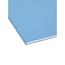 Smead Color Hanging Folders with 1/3-Cut Tabs, 11 Pt. Stock, Blue, 25/BX Thumbnail 5