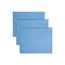 Smead Color Hanging Folders with 1/3-Cut Tabs, 11 Pt. Stock, Blue, 25/BX Thumbnail 1